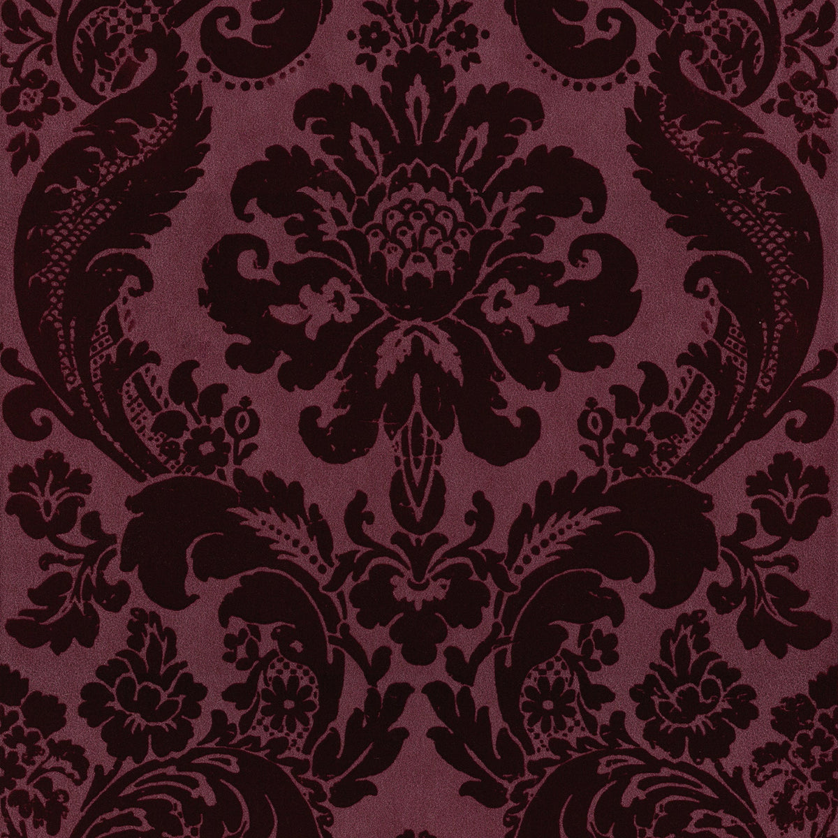 Shadow Flocked Damask