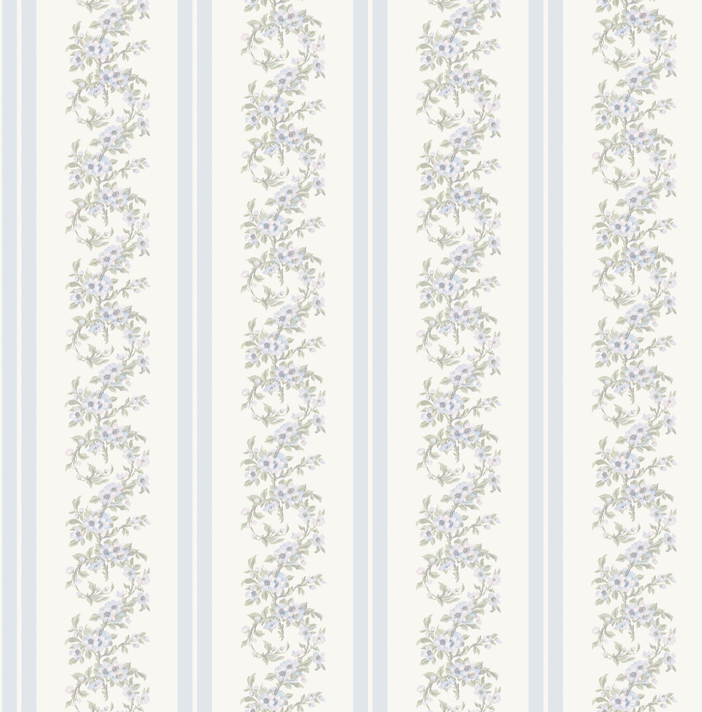 Marigold Floral Stripe