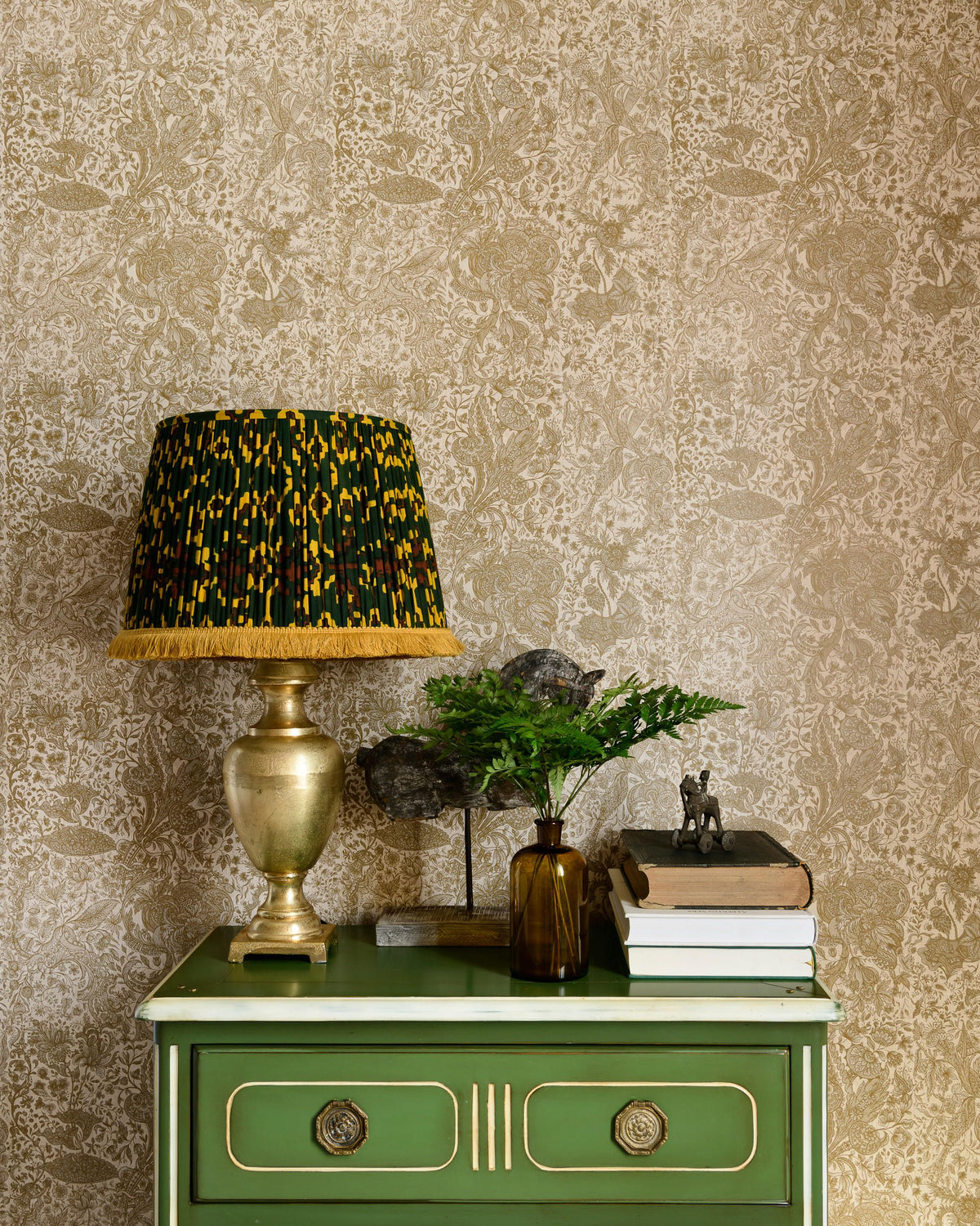 Sarkozi Embroidery Taupe