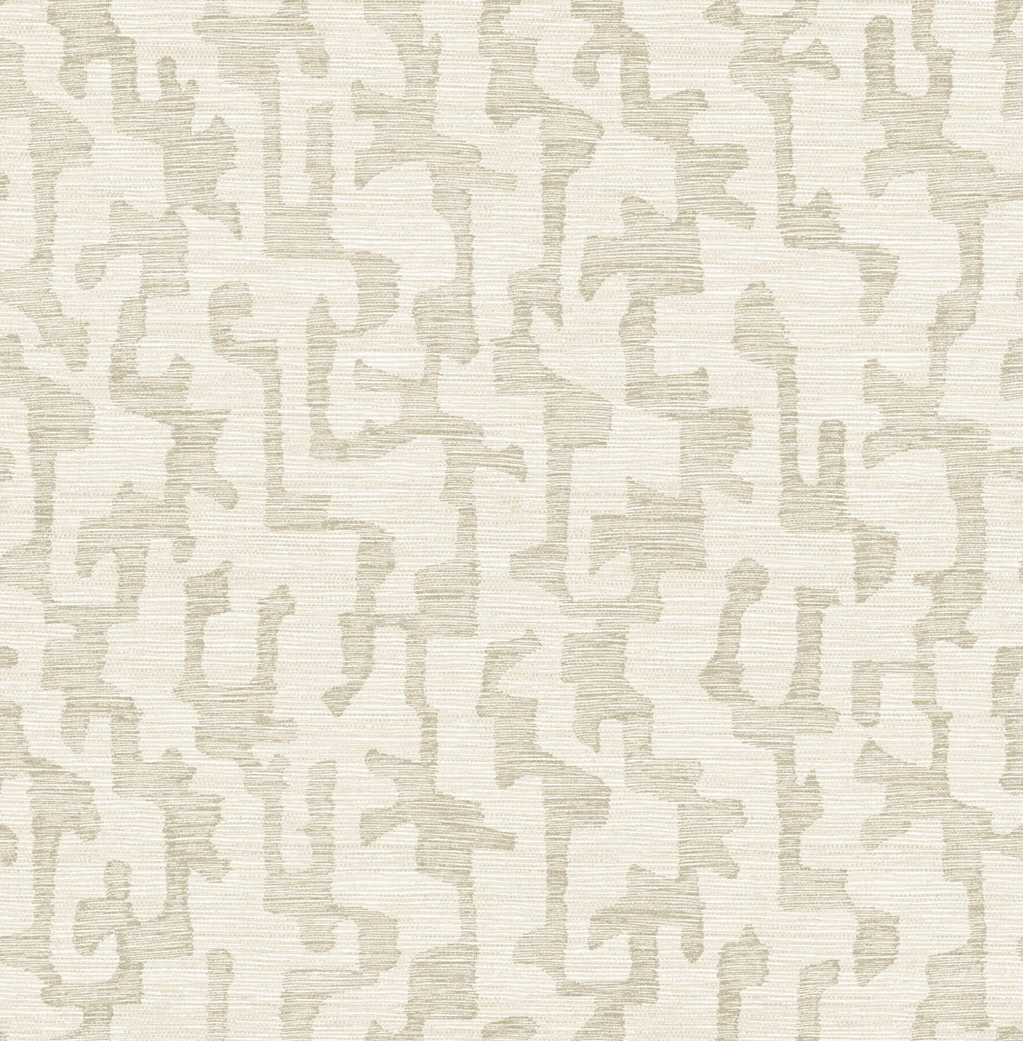 Cipher Geometric Grasscloth