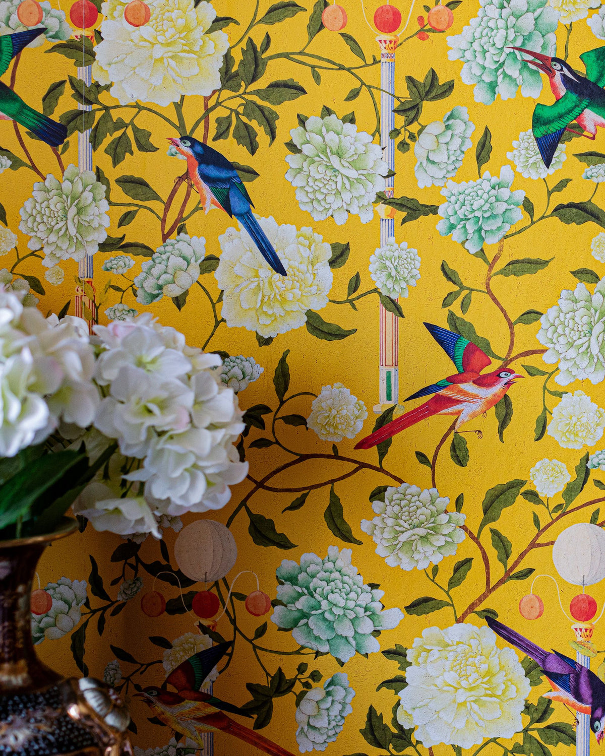 The Garden Of Immortality Mustard Yellow