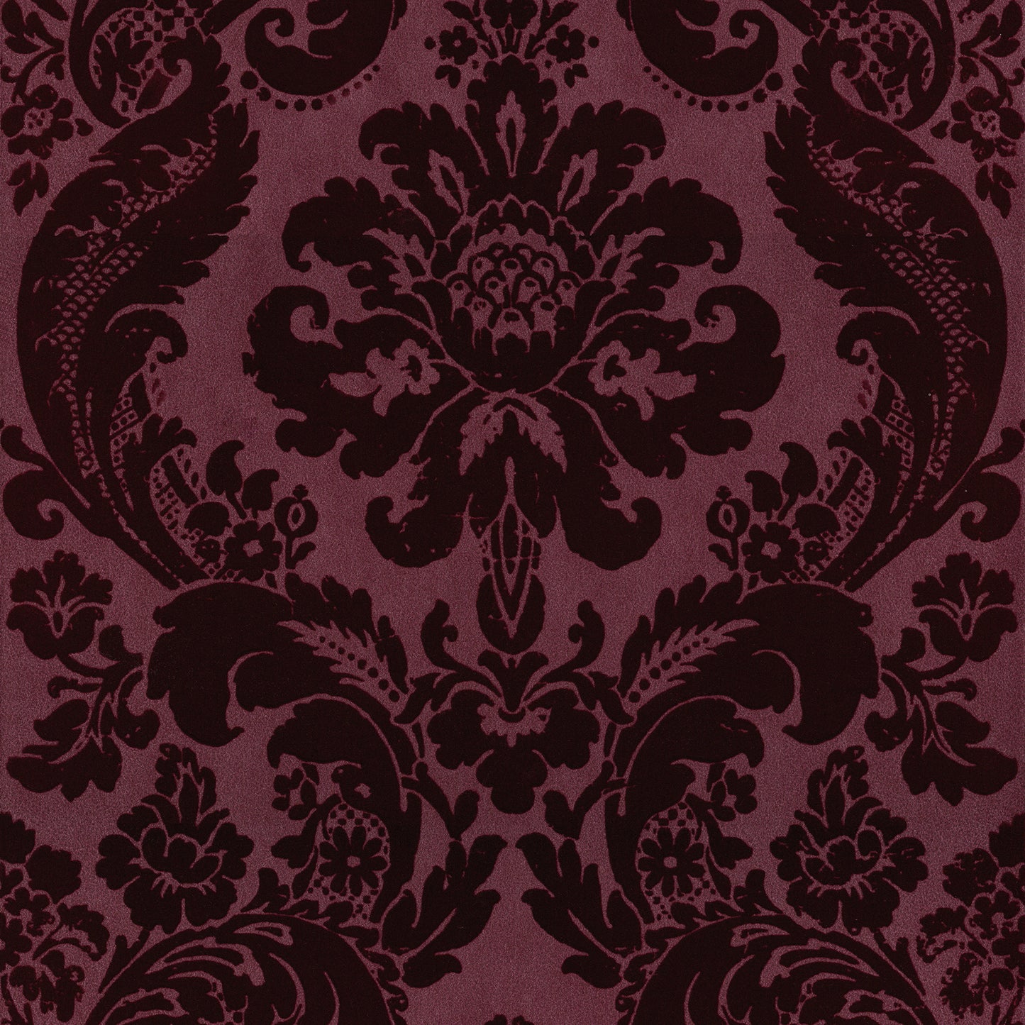 Shadow Flocked Damask