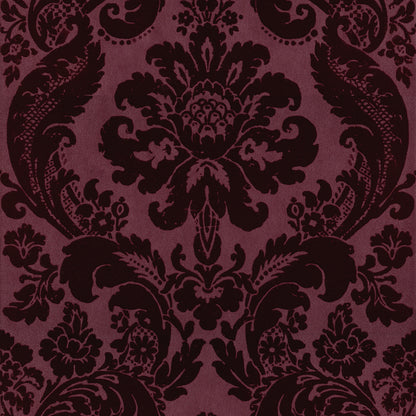 Shadow Flocked Damask