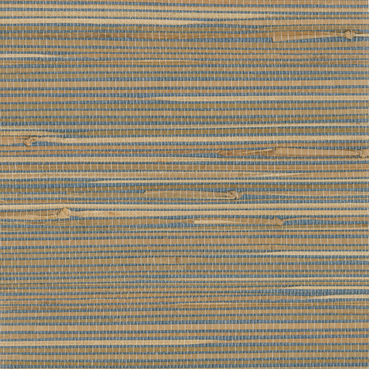 Jissai Blue Grasscloth