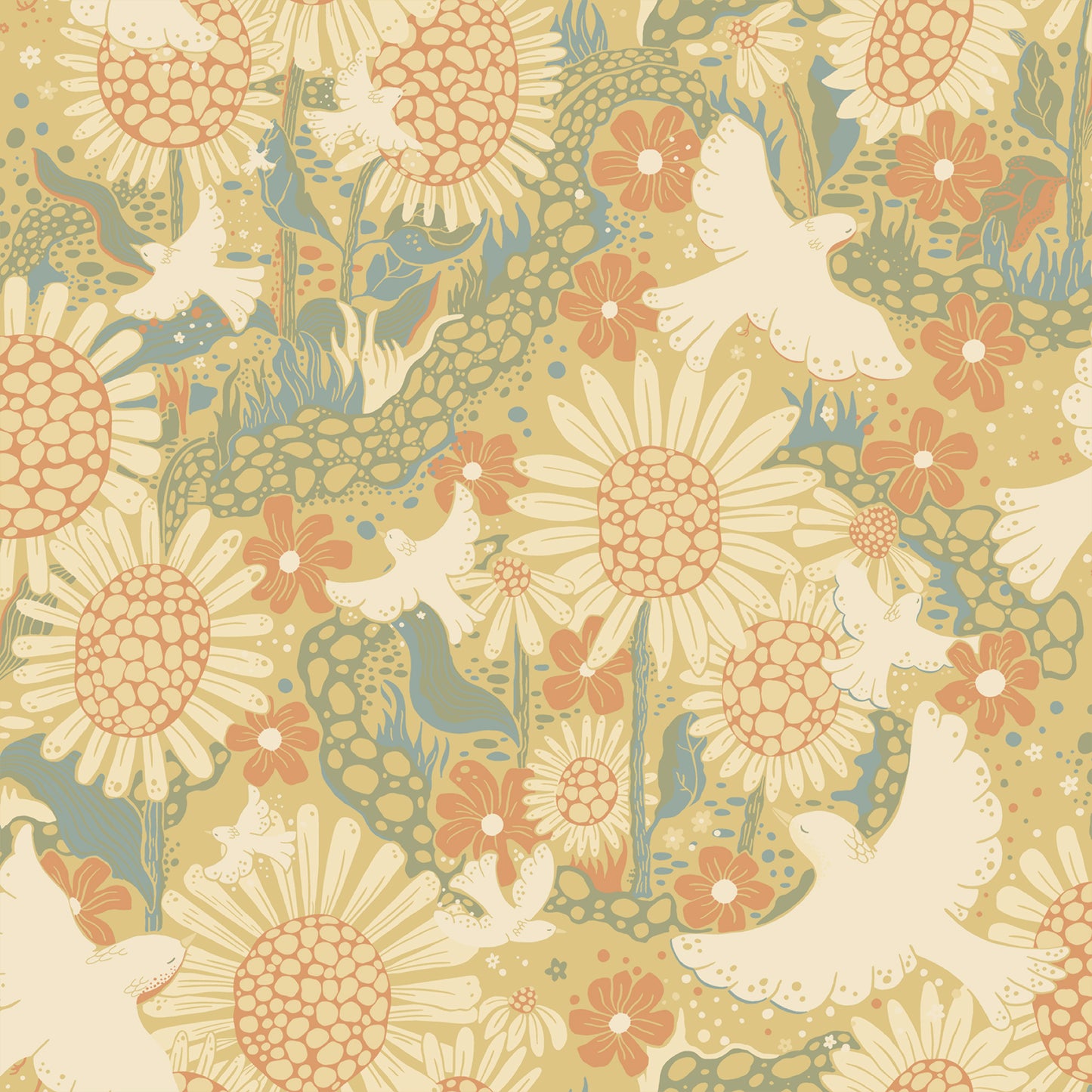 Songbirds and Sunflowers