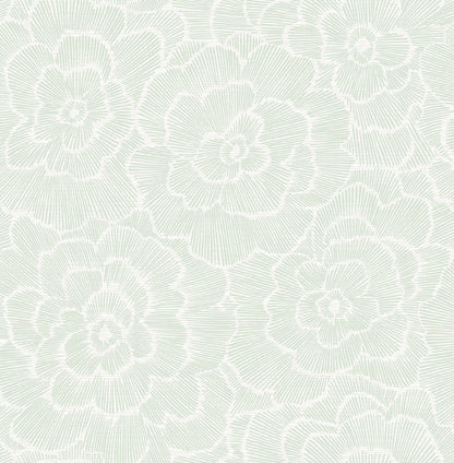 Periwinkle Textured Floral