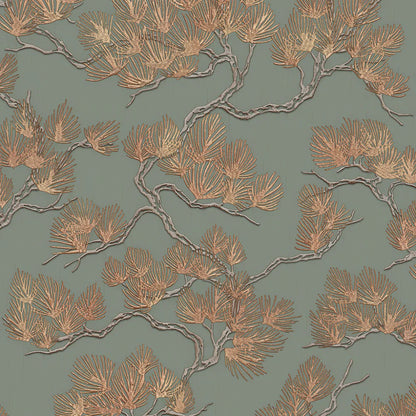 Embroidered Pine Textured