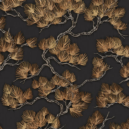 Embroidered Pine Textured