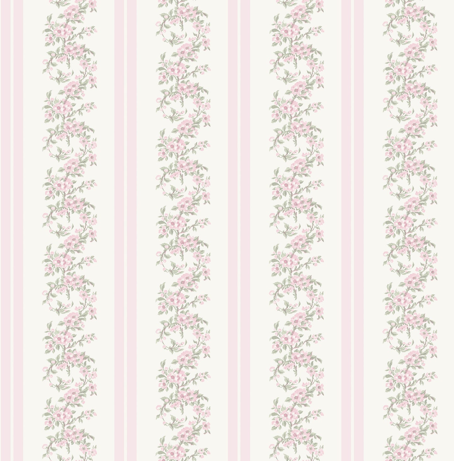 Marigold Floral Stripe