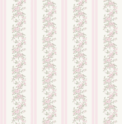 Marigold Floral Stripe