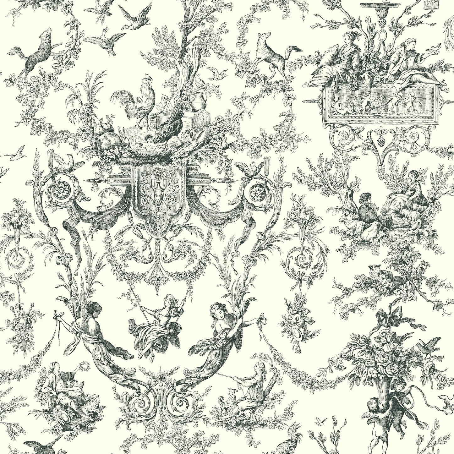 Old World Toile