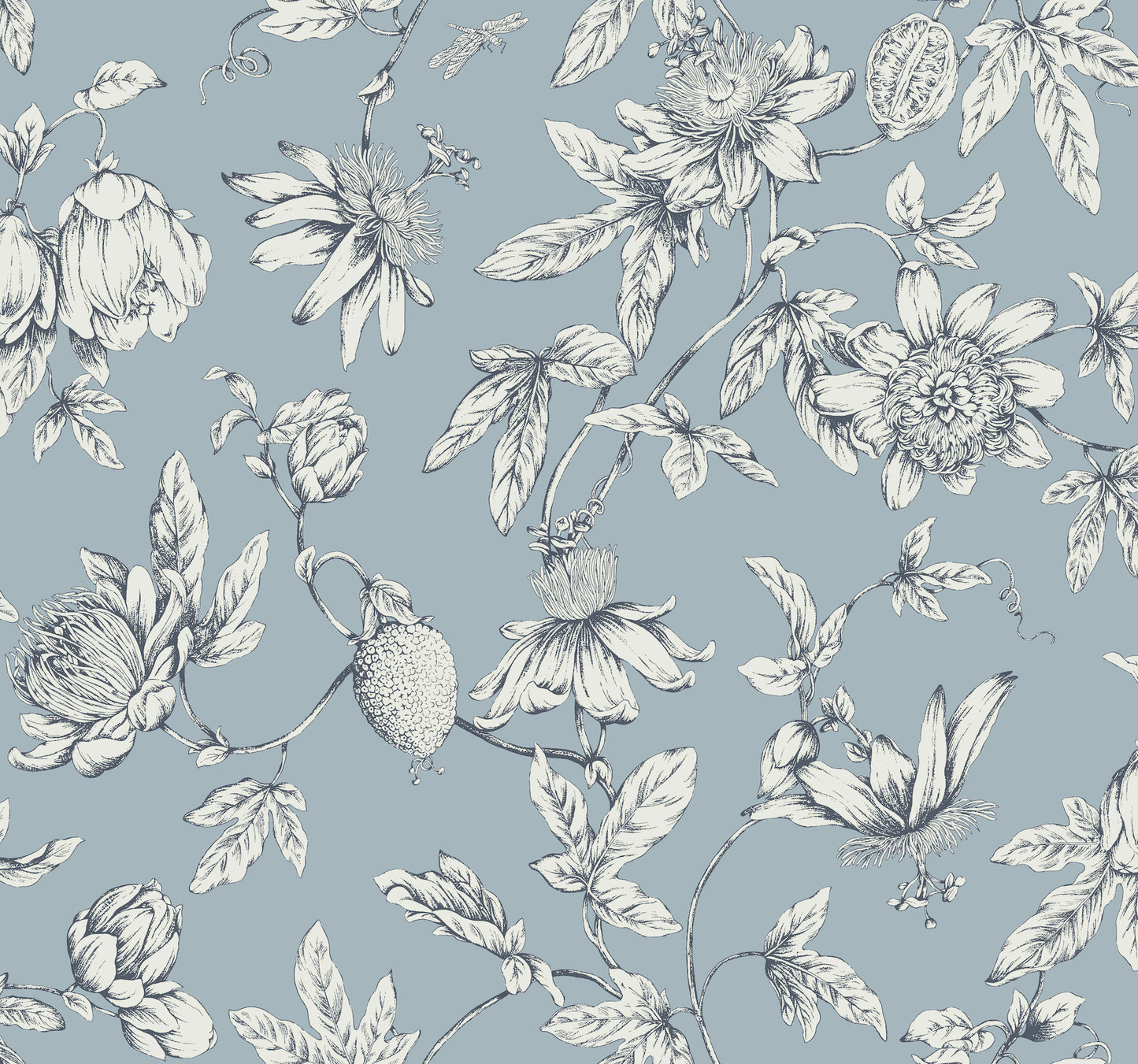 Passion Flower Toile