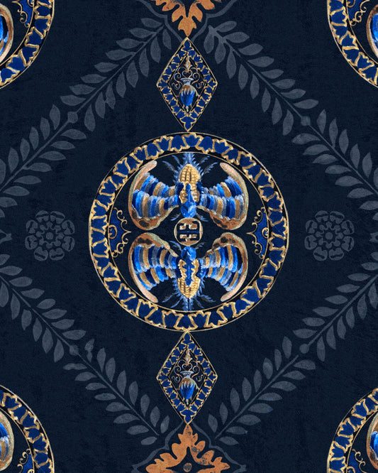 Abeille Décoratif Indigo