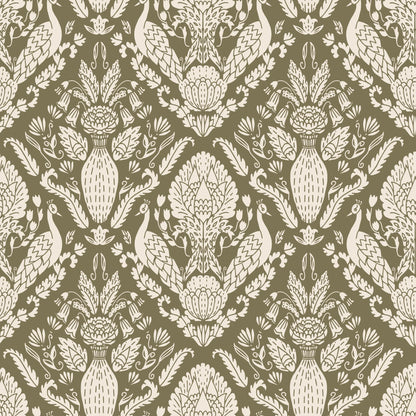 Peacock Damask