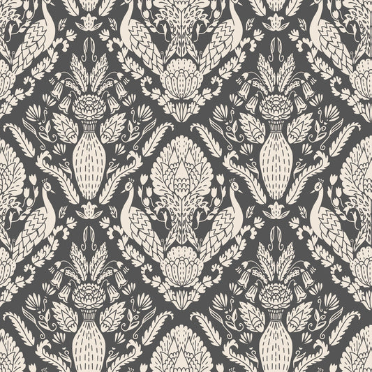 Peacock Damask