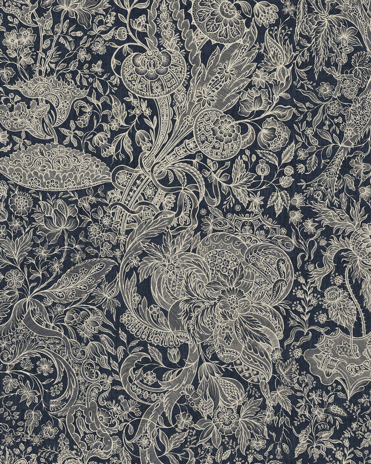 Sarkozi Embroidery Indigo
