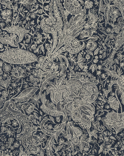 Sarkozi Embroidery Indigo