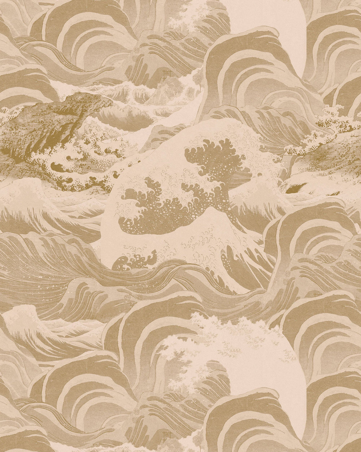 Sea Waves Taupe
