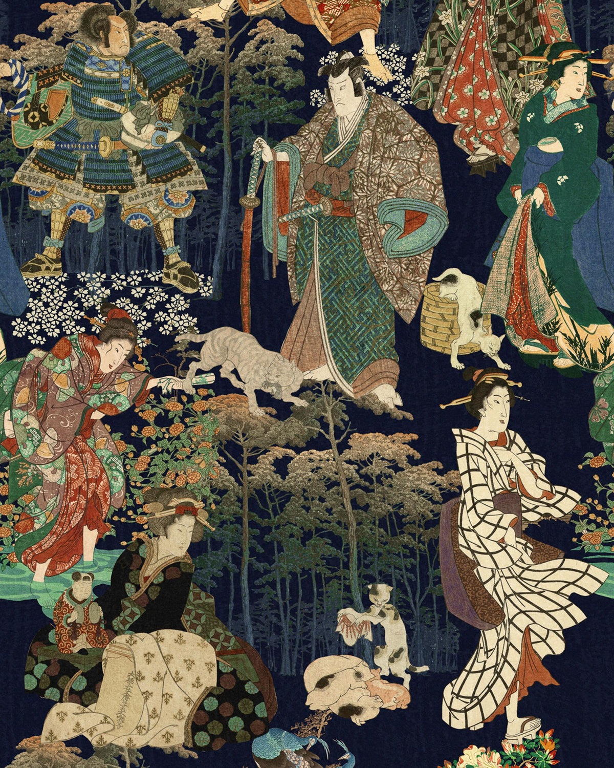 Samurai And Geisha