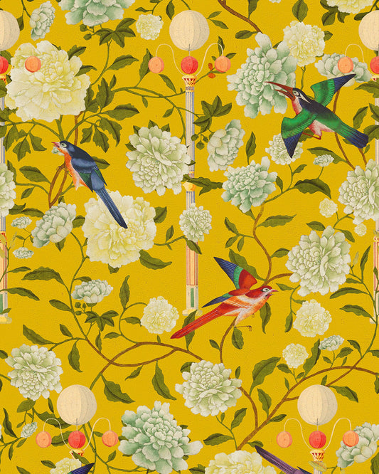 The Garden Of Immortality Mustard Yellow