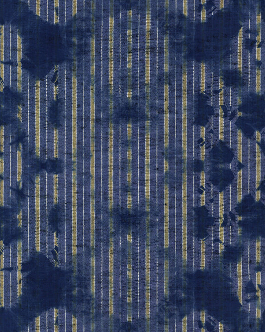 Washed Shibori Indigo