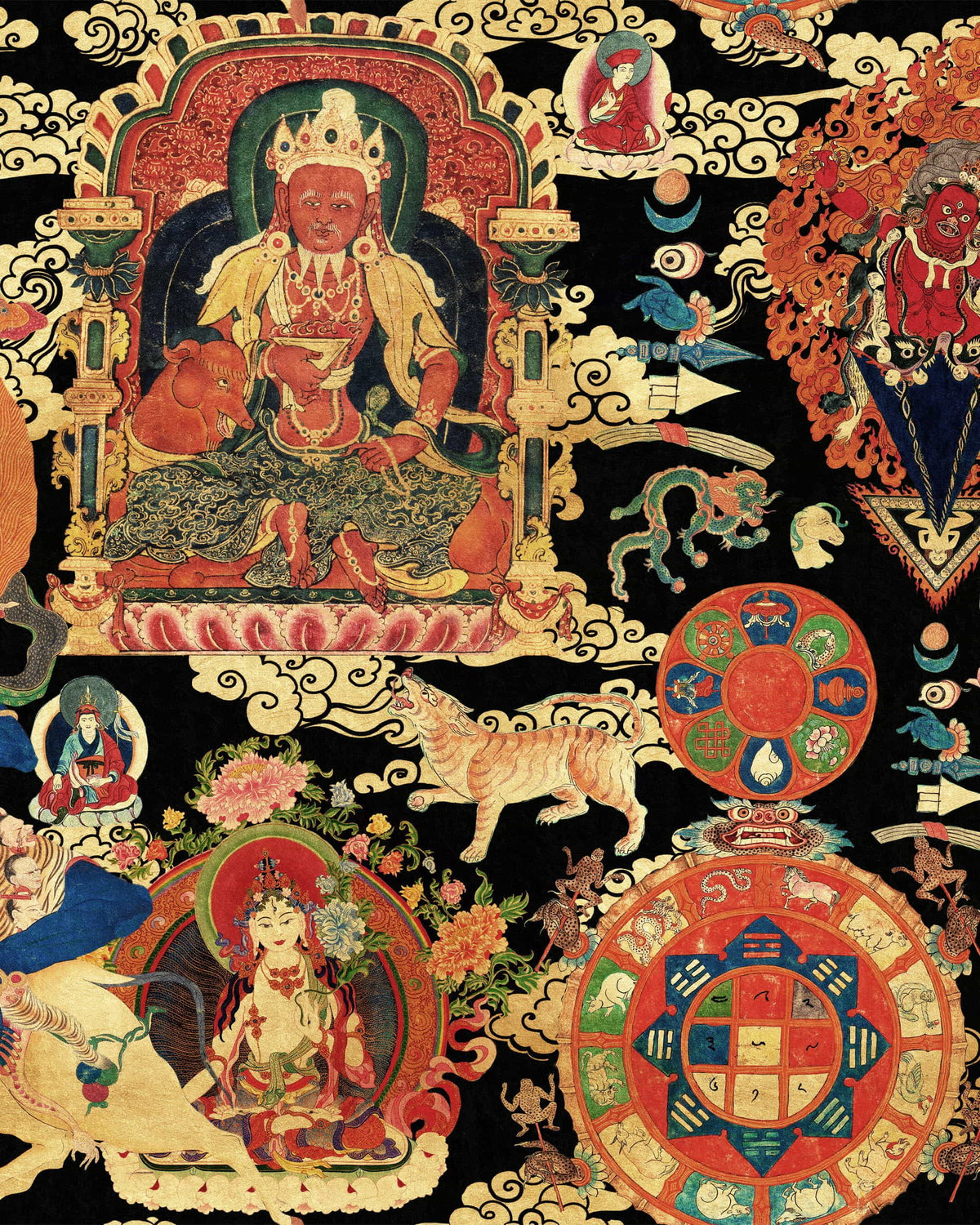 Tibetan Tapestry Metallic Edition